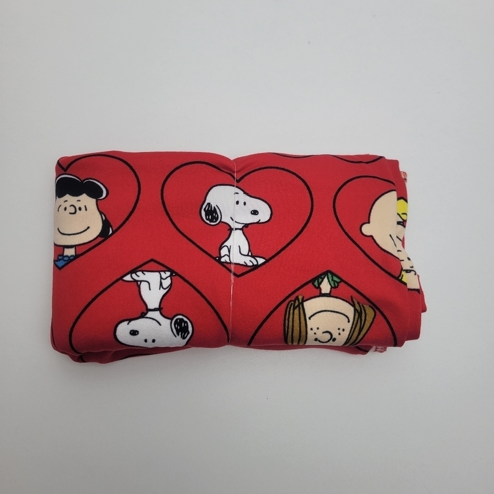 Peanuts snoopy valentines baby swaddling blanket